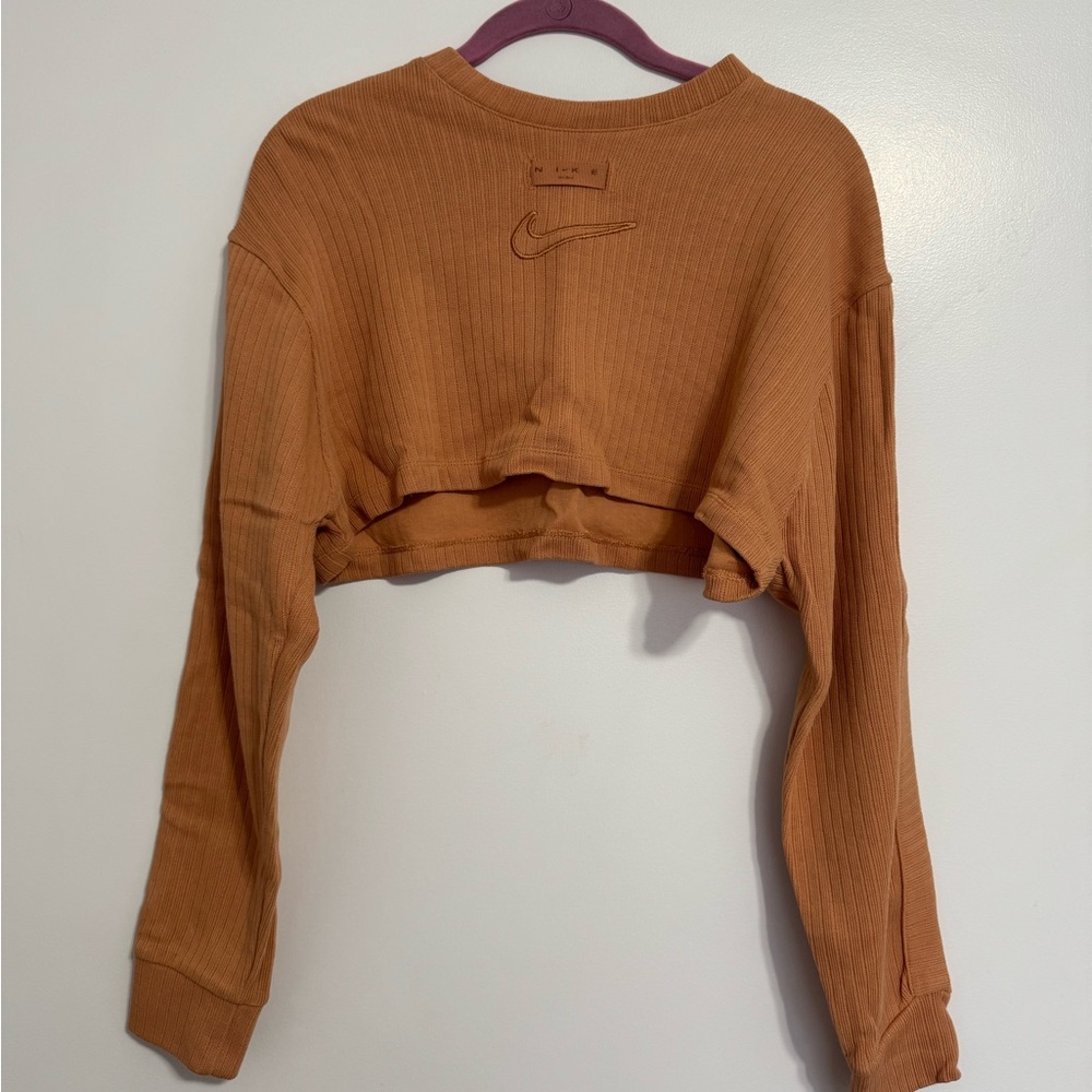 Nike Women's Rust Orange Crop Top